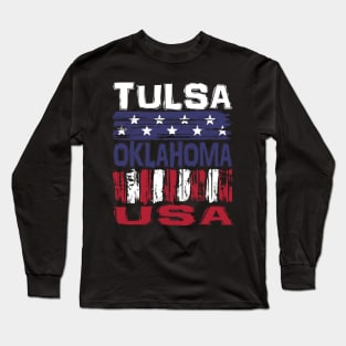 Tulsa Oklahoma USA T-Shirt Long Sleeve T-Shirt